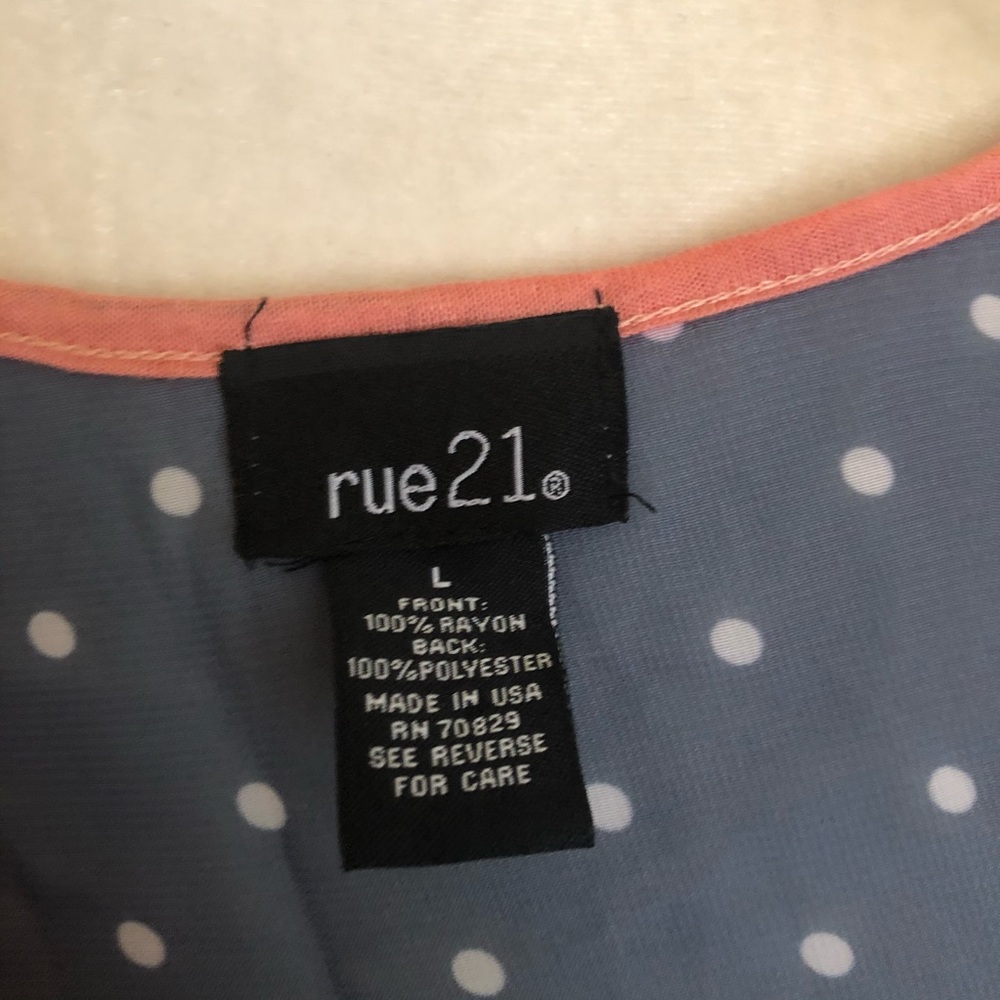 Rue 21 | Nautical Rope Anchor Love Tank Top - Picture 3 of 3